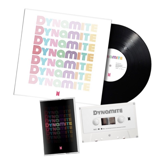 [LIMITED EDITION] BTS DYNAMITE VINYL & CASSETTE SET - BRAND NEW, SEALED - Picture 2 of 5